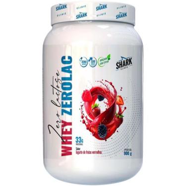 Imagem de Whey ZeroLac - 900g Iogurte de Frutas Vermelhas - Shark Clinic - Shark