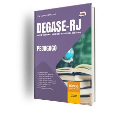 Imagem de Apostila Degase - Pedagogo - Apostilas Opção