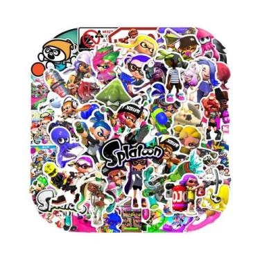 Imagem de 50 Adesivos De Grafite Splatoon Para Garrafa De Água, Laptop, Telefone