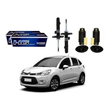 Imagem de Kit Amortecedor Dianteiro C3 1.6 Automatico 2013 A 2019 - Nakata
