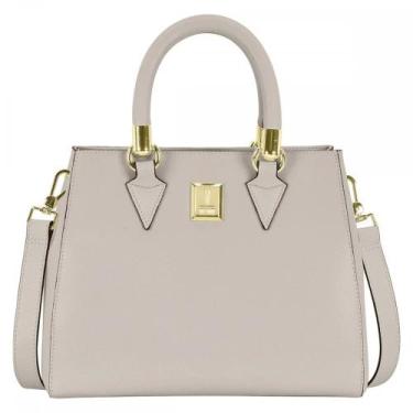 Imagem de Bolsa Napa Soft Vizzano Cinza Versátil Leveza -, Cinza, UN