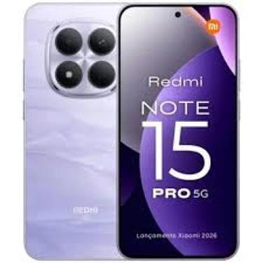 Imagem de Xaiomi Redmi Note 15 Pro 5G 8GB/512GB com Tela de 6.83 polegadas- Roxo