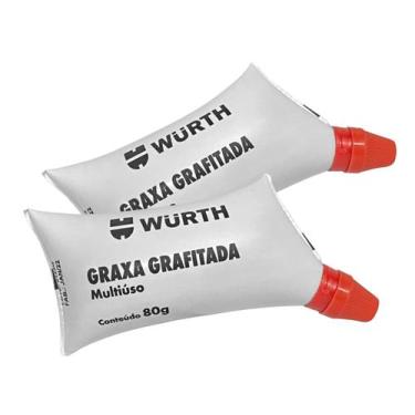 Imagem de Graxa Grafitada Sache 80g Wurth - 2 unidades