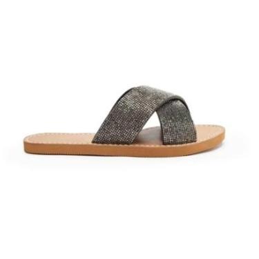 Imagem de Tamanco Feminina Rasteiro Flat Brizza Arezzo 19030-Feminino