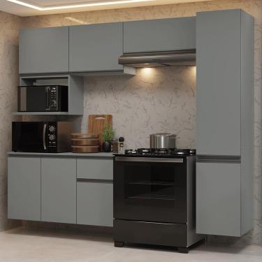 Imagem de Armário de Cozinha Completa 240 cm Suspensa  Nice Madesa 09