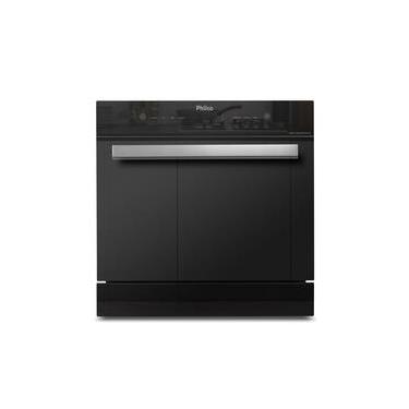 Imagem de Lava-Louças Philco PLL10 10 Serviços Preta 6 Programas Embutir Painel Digital