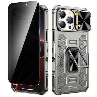Imagem de Funda VEGO Titanium para iPhone 16 Pro Max 6.9" Antigolpes
