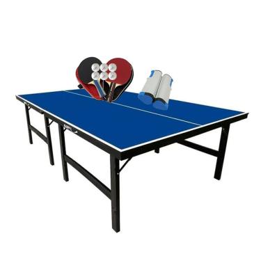 Imagem de MESA PING PONG 1019 KLOPF + 2 Kits c/ Estojos + Rede Retrátil