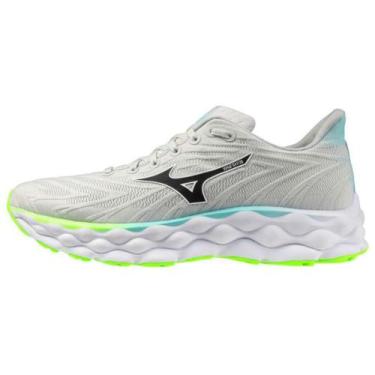Imagem de Tênis mizuno wave sky 8 m, Cinza claro, Azul, 41