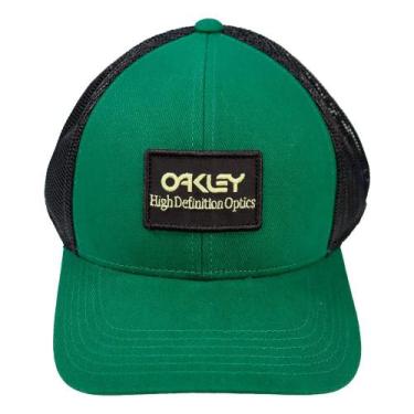 Imagem de Boné Oakley B1B HDO Patch Truck, Verde, U