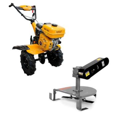 Imagem de Motocultivador Buffalo a Gasolina BFG 890 7,0cv com Roçadeira Frontal 