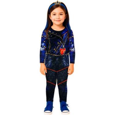 Imagem de Fantasia Evie Descendentes Infantil Longa - Fantasias Carol EF, M 7 - 