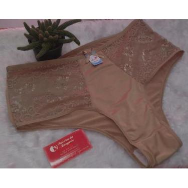 Imagem de Calcinhas senhora renda - Rainha da lingerie, Marrom, GG3