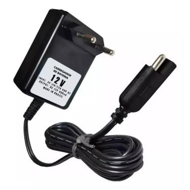 Imagem de Carregador de Bateria 12V 900Ma C/Led Indicador de Carga Plug 2Vias - 