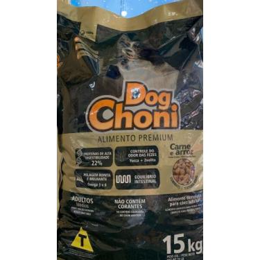 Imagem de Ração para Cães Adultos sabor carne e arroz - Dog Choni