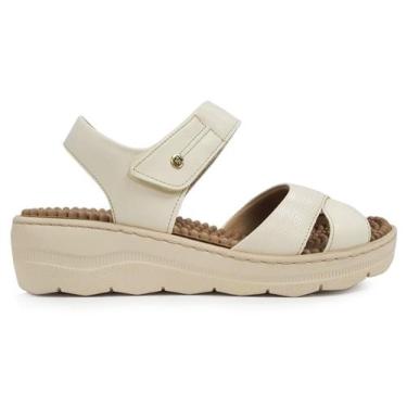 Imagem de Sandália Piccadilly SPA  Massageadora Joanete 568058, Off white, 36