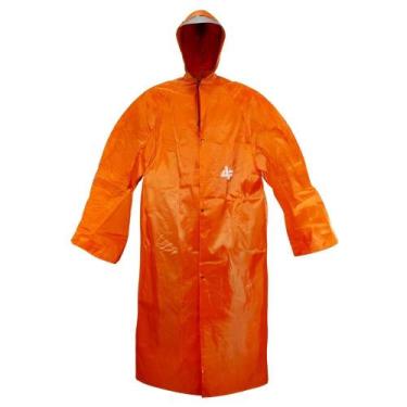 Imagem de Capa de Chuva Longa Impermeavel Albatroz - CI-001 - Laranja, 4XL