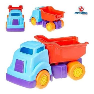 Imagem de Brinquedo Caminhão Articulado Infantil 12 + Meses Mercotruck - SM, Esc