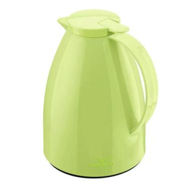 Imagem de Garrafa Térmica Café Chá Bule Viena Gatilho 750 Ml Invicta, Verde Lima
