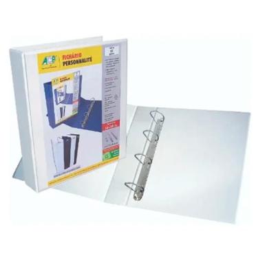Imagem de Fichário escolar 30mm branco ACP