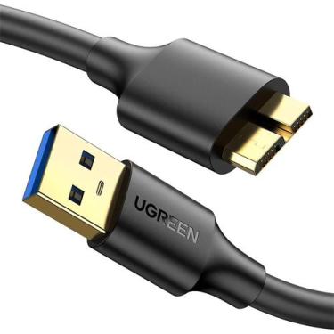 Imagem de Cabo USBA para MicroB Micro USB 3.0 Ugreen US130, 50cm