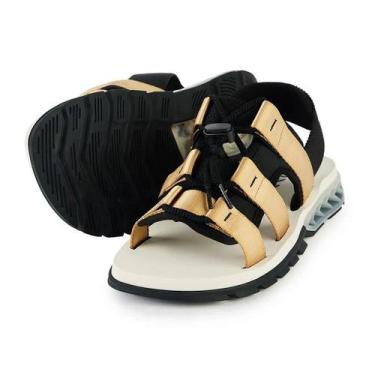 Imagem de Chinelo Kenner Black Panther Rakka Papet Masculino Bege, Tan, 40