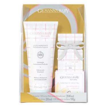 Imagem de Kit Giovanna Baby Loção Colônia Sabonete, Blanc Vanilla