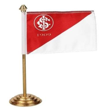 Imagem de Bandeira de Mesa do Internacional - BC ARTS ESPORTIVOS ME, Vermelho, B