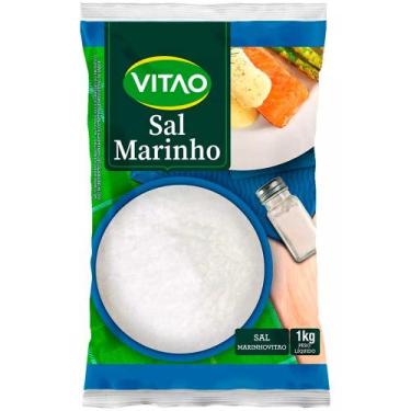 Imagem de Sal Marinho Vitao 1kg Temperos e Receitas
