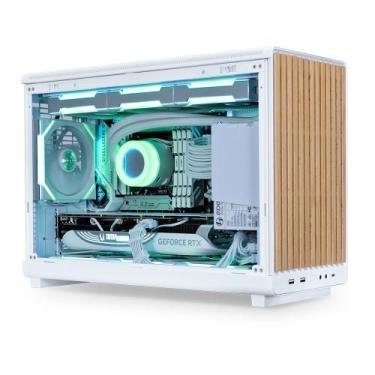 Imagem de Gabinete Gamer Lian Li A3-mATX WDG, Micro-ATX, Painel Frontal em Madei