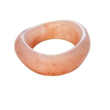 Imagem de Bracelete Acrílico Colorido Transparente - - Pistache Acessórios, Rosa