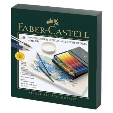 Imagem de Lápis de Cor Aquarelável Faber Castell Albrecht Durer 36 Pçs - FABER C