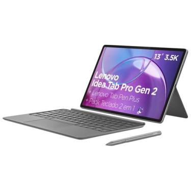 Imagem de Tablet Lenovo Idea Tab Pro Gen 2 com Caneta e Capa com Teclado 8GB RAM