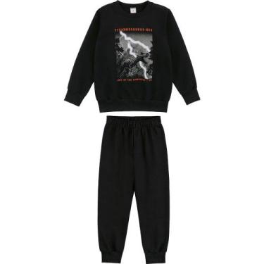 Imagem de Conjunto Longo Moletom Infantil Menino Marisol - 3P, 16