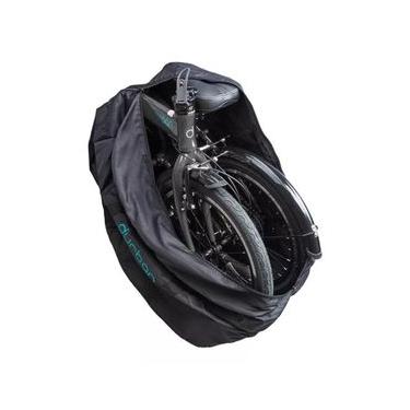 Imagem de Bolsa Transporte Nautika Durban Bike Dobrável Aro 16" - 20" Preto