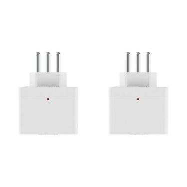 Imagem de Kit C/2 - Plug Protetor Dps Qualitronix 2 Polos + Terra 2.