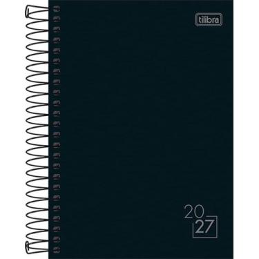 Imagem de Agenda espiral Spice Preto 2027 M5 Tilibra, Unico, Unico