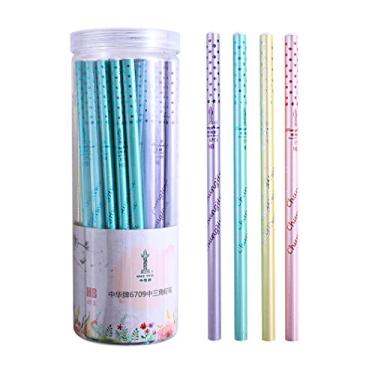 Imagem de Lápis triângulo médio HB candy pencil pacote com 48