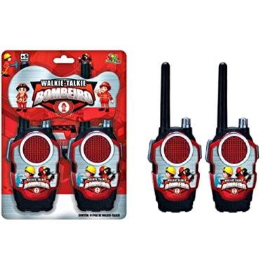 Imagem de Walkie Talkie Infantil Rádio Comunicador De Brinquedo (Bombeiros)