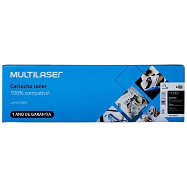 Imagem de Cartucho Toner Universal Compatível C/ Hp E Canon Lbp Preto Multilaser - CT0301