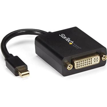Imagem de StarTech. Com adaptador Mini DisplayPort para DVI - Conversor Mini DP para DVI-D - Vídeo 1080p - Certificado VESA - Monitor MDP ou Thunderbolt 1/2 Mac/PC para DVI - MDP 1.2 para DVI Single Link Dongle (MDP2DVI)