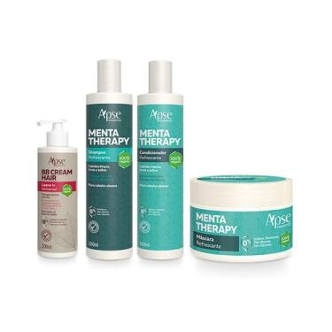 Imagem de Apse Menta Therapy Shampoo E Condicionador E Máscara + Bb Cream - Apse