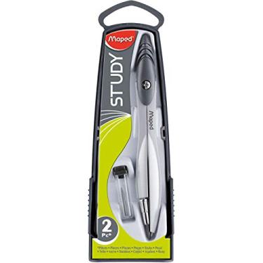 Imagem de Compasso 2 Peças, Maped, Study, 119450, Cores Sortidas