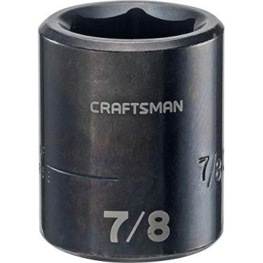 Imagem de CRAFTSMAN Soquete de impacto raso, SAE, chave de 1,27 cm, 7/8 polegadas (CMMT15856)