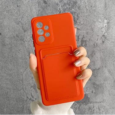 Imagem de Porta-cartão carteira capa soft coverphone para samsung a72 a32 a12 a52 a51 a71 nota 20 ultra note10 m12 m31s s20 s21 mais ultra, vermelho, para samsung s10 lite