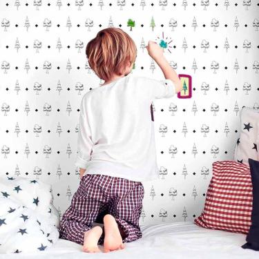 Imagem de Papel de Parede Play Colorir 97908 - Rolo: 10m x 0,53m