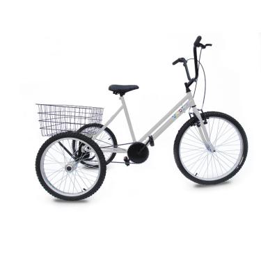 Imagem de Triciclo Aro 26 - Super Luxo - 6 Opções De Cores*