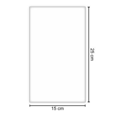Imagem de Saco de Plástico 15 x 25cm com 0,06 micras de espessura com 1 Kilo