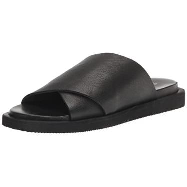 Imagem de SoftWalk Sandálias Rasteiras Femininas, Preto, 6.5 Wide