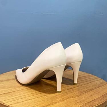 Imagem de scarpin vegano Amélie Baldivia nude rosado